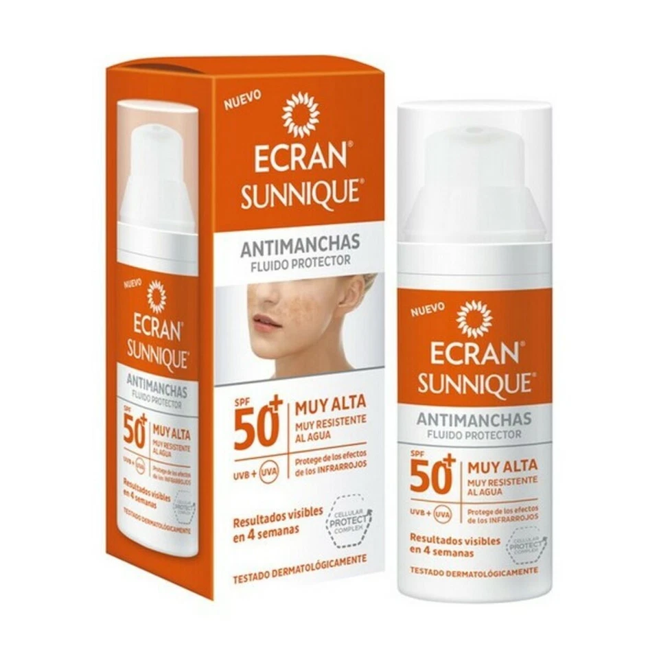 Fluide Solaire Anti-Tâches Ecran 484016 Spf 50 Spf 50+ 50 ml - Photo 1/1