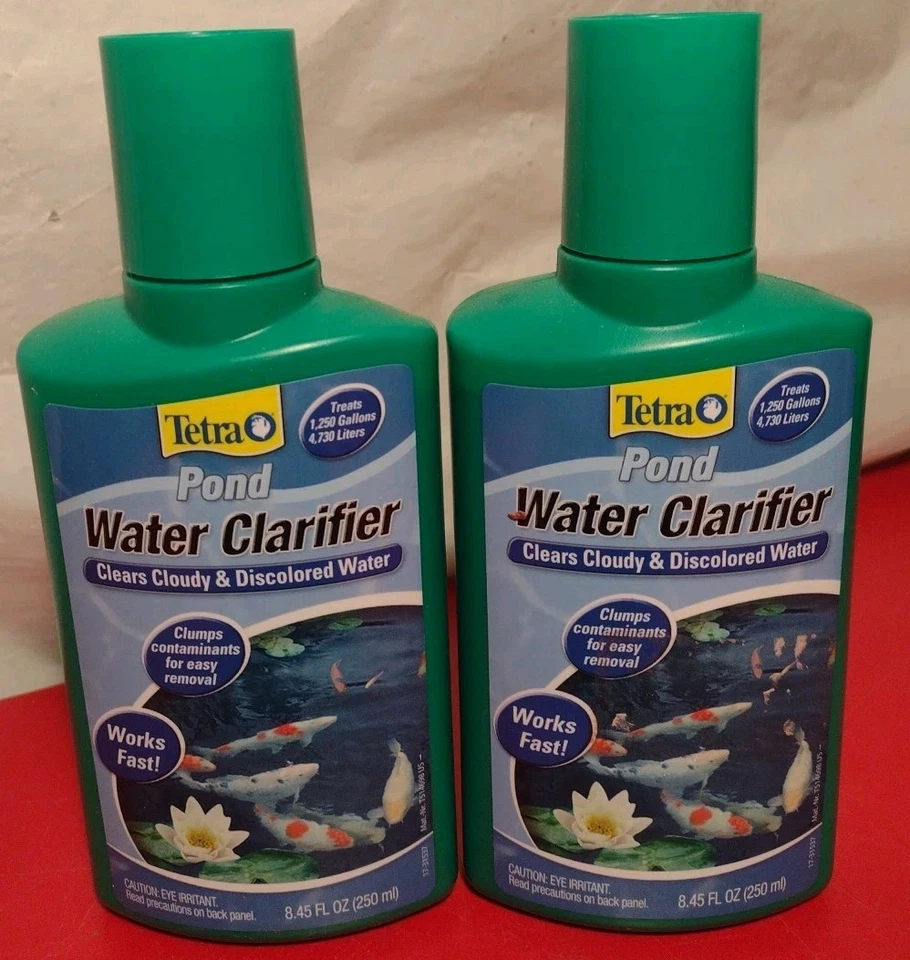 Clarificador de agua Tetra Pond, 16,9 OZ, trata 2, 500 galones lote de 2  Foto 1 de 3