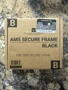 AM5 Secure Frame Black Thermalright Ryzen 7000 Series CPU Holder Brand New - Picture 1 of 2