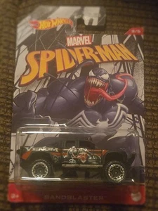Hot Wheels Spider-Man Venom Black Pickup Truck. - Picture 1 of 1