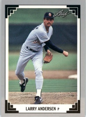 1991 Leaf Larry Andersen San Diego Padres #407 - Image 1 of 2