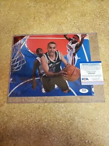 Tony Parker Signed 8x10 Photo, San Antonio Spurs, PSA COA - Picture 1 of 4