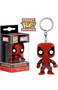 Funko Pop Deadpool Schlüsselanhänger Marvel Pocket Exklusiv Neu Box Vinyl Figur - Bild 1 von 2