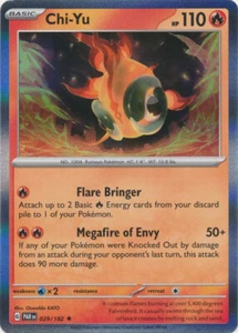 Pokemon SV04: Paradox Rift: Chi-Yu - 029/182 Holofoil - Picture 1 of 1