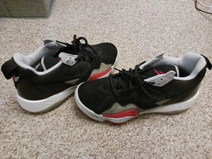 Nike Air Jordan Zoom 92 Retro Black Grey Red White CK9183-001 Size 7.5 nice - Picture 1 of 8