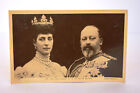 The Late King Edward Vii And Queen Mother Postcard Vintage Photo Collectible Old