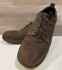 Skechers Segment Rilar Oxford Brown Leather Shoes (64260EW)Men's 14 Extra Wide