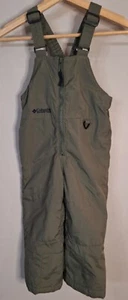 Columbia Sportswear Unisex-Child Bib Olive Size 4 T - Picture 1 of 12