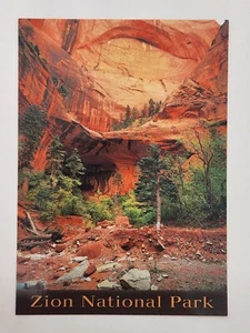 Postcard Zion National Park Kolob Canyons Double Arches Unposted Bill Proud - Picture 1 of 3