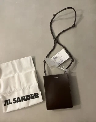 Bolsa emaranhada marrom Jil Sander nova com etiquetas da SSENSE 100% autêntica - Imagem 1 de 4