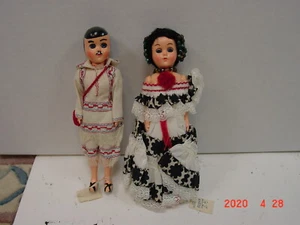 LOT Of 3 Vintage Ethnic Dolls - Picture 1 of 8