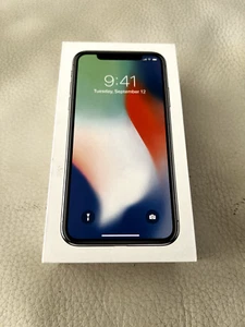 Apple iPhone X - 256 GB - Gray (Unlocked) (Single SIM) - Afbeelding 1 van 9