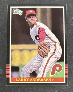 1985 Donruss Larry Andersen Baseball Card #570 Phillies Pitcher VG O/C - Picture 1 of 2