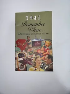 REMEMBER WHEN… A NOSTALGIC LOOK BACK IN TIME - 1941 - Picture 1 of 2
