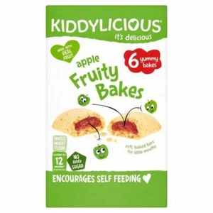 Kiddylicious Apple Fruity Bakes 6 x 22g - Picture 1 of 1