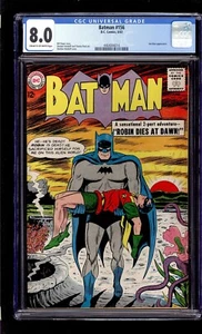 Batman #156 1963 CGC 8.0 VF C/OW High Definition Scans** - Picture 1 of 2