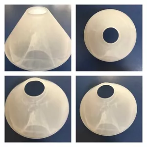 Ersatzglas Lampenglas Halogen Leuchten Fassung G4 G9 GY6,35 E14 Alabaster - Bild 1 von 1