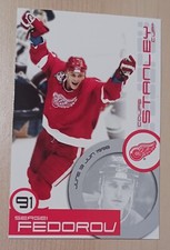 SERGEI FEDOROV - 1999/00 Kraft Hockey Collection - Kraft Dinner (Factory Cut)