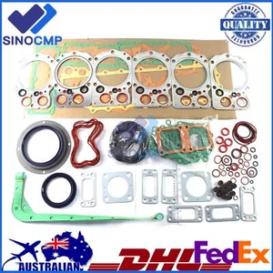 6D24 6D24T Engine Gasket Kit For Mitsubishi MG530 Kobelco SK400-3 Excavator - Bild 1 von 1