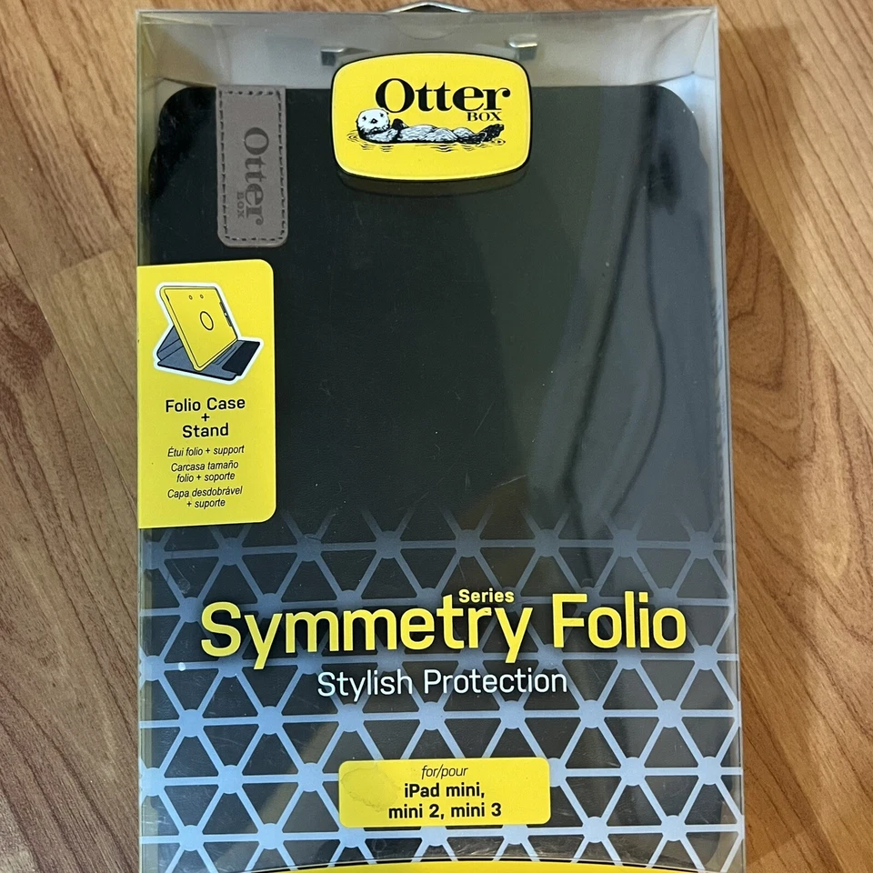 Funda OtterBox SYMMETRY SERIES FOLIO para Apple iPad Mini 1, 2, 3, 4 Negra Noche Foto 1 de 1
