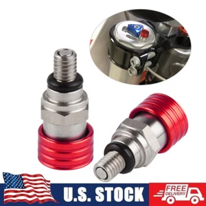 M5 Fork Air Pressure Bleeder Valve For Honda CR125R/250R CR125R CR250R 1989-2007 - Picture 1 of 6