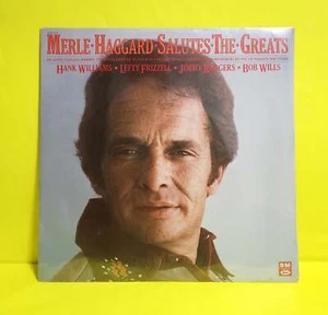 Merle Haggard - Merle Haggard Salutes The Greats - 1980 - SLB-8137 New - Sealed - Picture 1 of 2