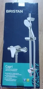 Bristan Capri Thermostatic Exposed mini valve Mixer Shower with Shower Kit - Picture 1 of 7