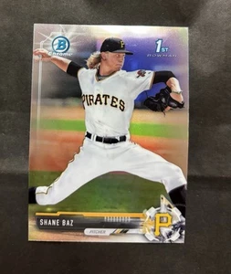 2017 Bowman Draft Chrome Refractor Shane Baz #BDC-44 - Picture 1 of 2