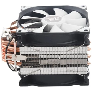 M- 4PIN CPU KüHler Master 6 WäRme Leitung Doppel LüFter 12Cm LüFter7742 - Bild 1 von 8