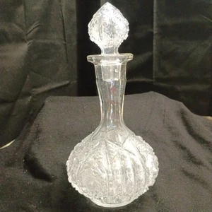 Decanter cristallo con tappo vintage Imperial Bellaire vetro da collezione 1972 - Foto 1 di 3