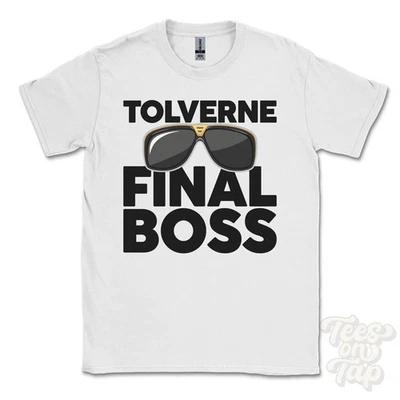 CAMISETA TOLVERNE FINAL BOSS Divertida Regalo Navidad Truro Cornwall Inglaterra Ibiza Parodia - Imagen 1 de 2