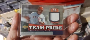 Casey Kotchman Angel's Jersey Card 2006 UD#TP-CK$$ - Picture 1 of 2