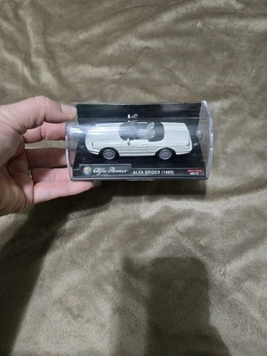 Vintage Alfa Romeo Alfa Spider 1989 In Plastic Case Diecast - Image 1 of 4
