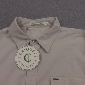 Criquet Cord Button Down Hemd Langarm Freizeit Herren XXL - Bild 1 von 6