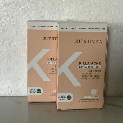 2X Zitsticka Killa Acne Extra Strength Fast-Acting Microdart Patch - Image 1 of 2