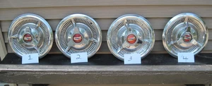 SET OF 4  1958 Chevrolet 14" Spinner Hubcap Wheel Cover - Picture 1 of 6
