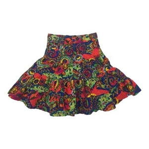 The Children's Place Vibrant Colored Corduroy Tiered Skirt Size 8 - Picture 1 of 8