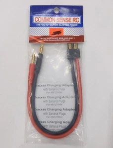 Common Sense RC BP2TRXM Traxxax Ladeadapter mit Bananenstecker - Bild 1 von 1