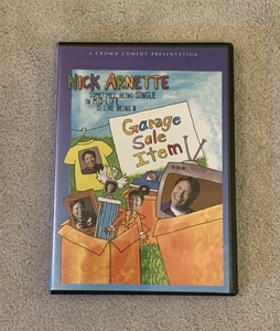 Nick Arnette Garage Sale Item DVD (2004, Crown Comedy) *Tested, Working* - Picture 1 of 4