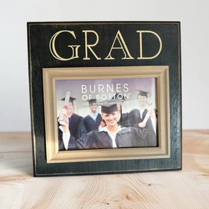 Graduation 5x7 Picture Frame Senior Photo Grad Black Free Standing Brand New - Picture 1 of 2