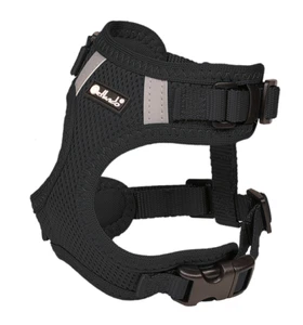 Petlando MESH Vest GESCHIRR Katze Katzengeschirr Brustgeschirr schwarz 2XS - Bild 1 von 1