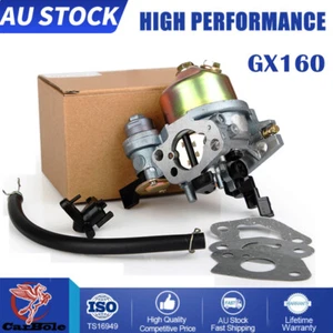 Carburetor Carb Kit Set Replaces Parts For Honda GX120 GX160 GX168 5.5HP 6.5HP - Picture 1 of 12
