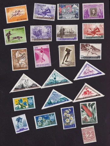 Nice Lot of old Stamps from San Marino Cover
