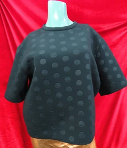 Stella McCartney Designer green tunic rear zip top Size 46 (UK 16) New - Picture 1 of 17