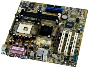 ASUS P4S800-MX/S Prise 478 2x DDR AGP PCI Ide / Ata Matx - Afbeelding 1 van 2