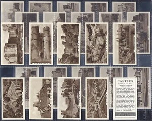 COPE COPES-FULL SET- CASTLES 1939 (25 CARDS) EXCELLENT+++ - Picture 1 of 1