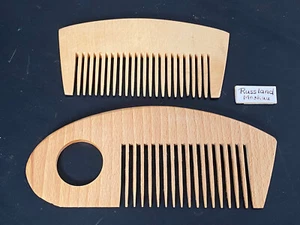 RUSSLAND 2x Holzkamm aus Birkenholz - Bild 1 von 5