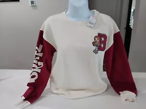 NUOVO Bratz Bambole Felpe Maglione Top Donna Taglia XS Off Logo Bianco SUPER MORBIDO - Foto 1 di 9