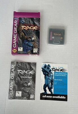 SEGA Game Gear : Primal Rage Complete In Box - Image 1 of 4