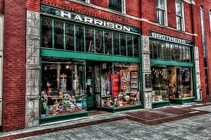 Harrison Brothers Baumarktfront 12 x 18 Huntsville AL Fine Art Print - Bild 1 von 1